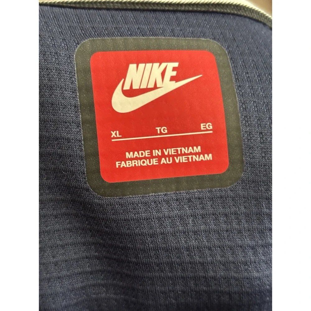 Nike Tech Fleece Big Kids XL Full Zip Hoodie Blue FJ6023-450 Winterized